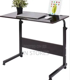 Adjustable Large Mobile Computer And Latop Table Desk