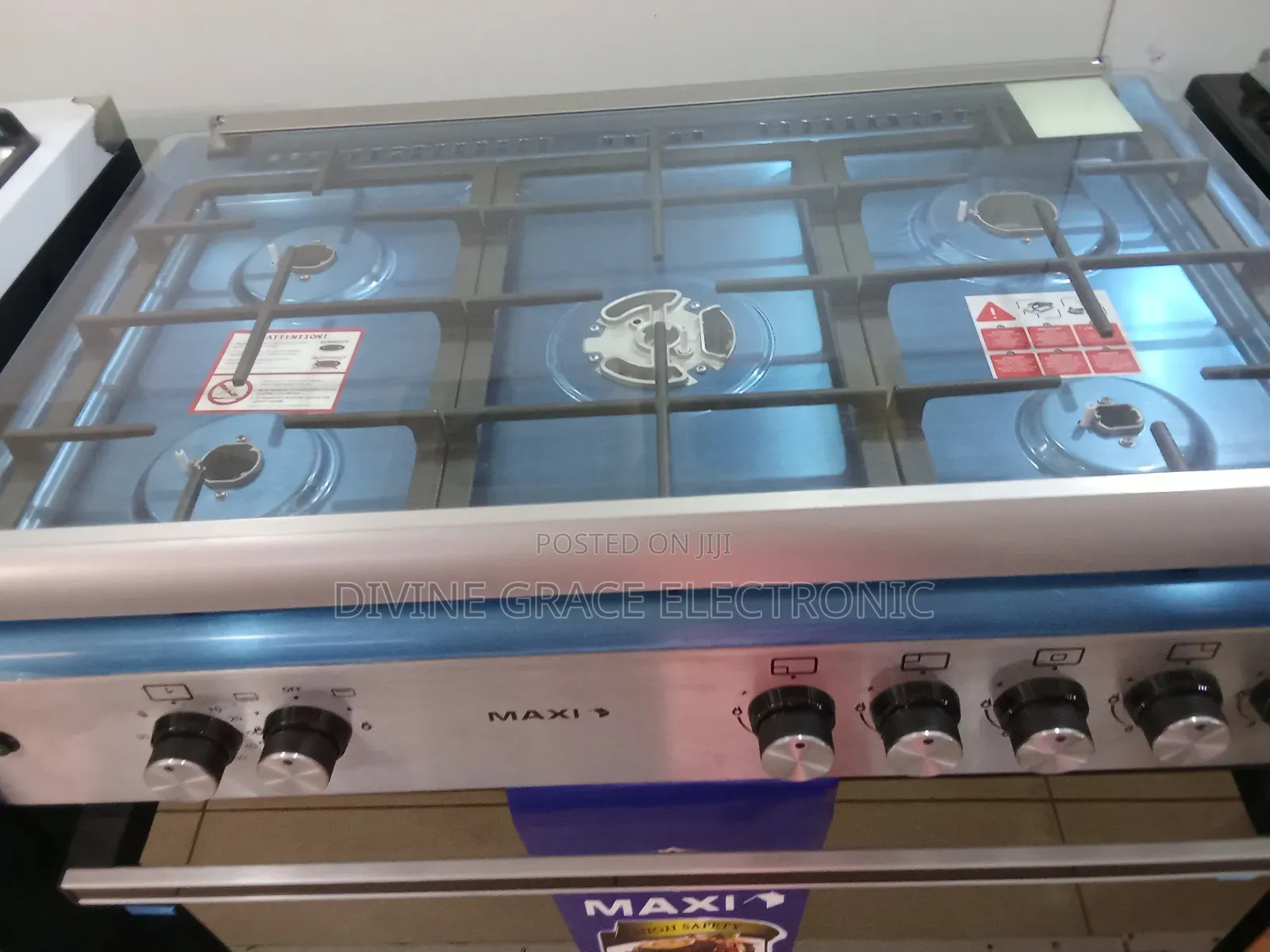 5+0 Maxi Gas Cooker