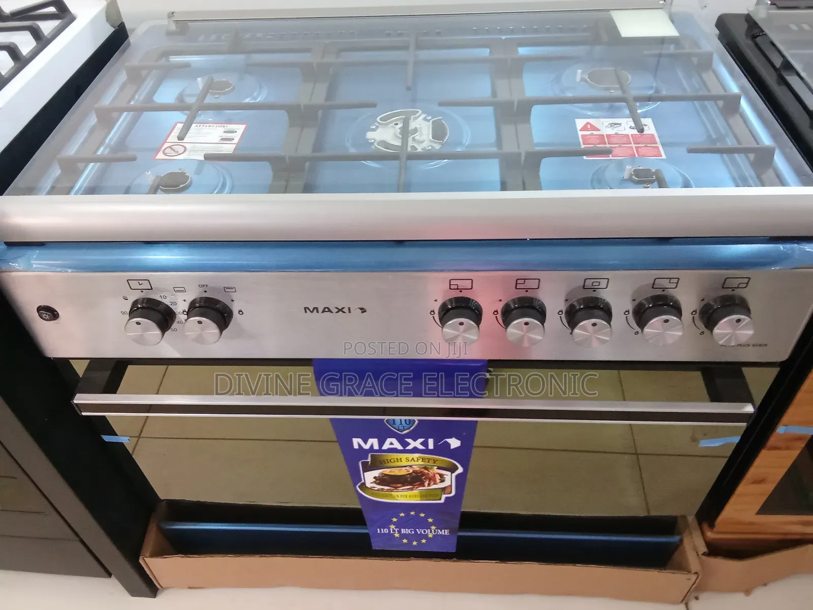 5+0 Maxi Gas Cooker