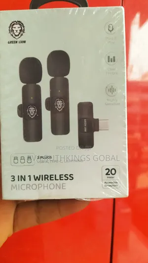 Green Lion Microphone