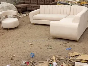 Nude Color Sectional Couch