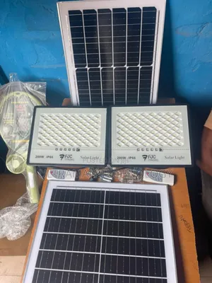 200watts Standard Solar Flood Light + Solar Panel