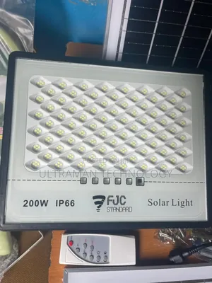 200watts Standard Solar Flood Light + Solar Panel