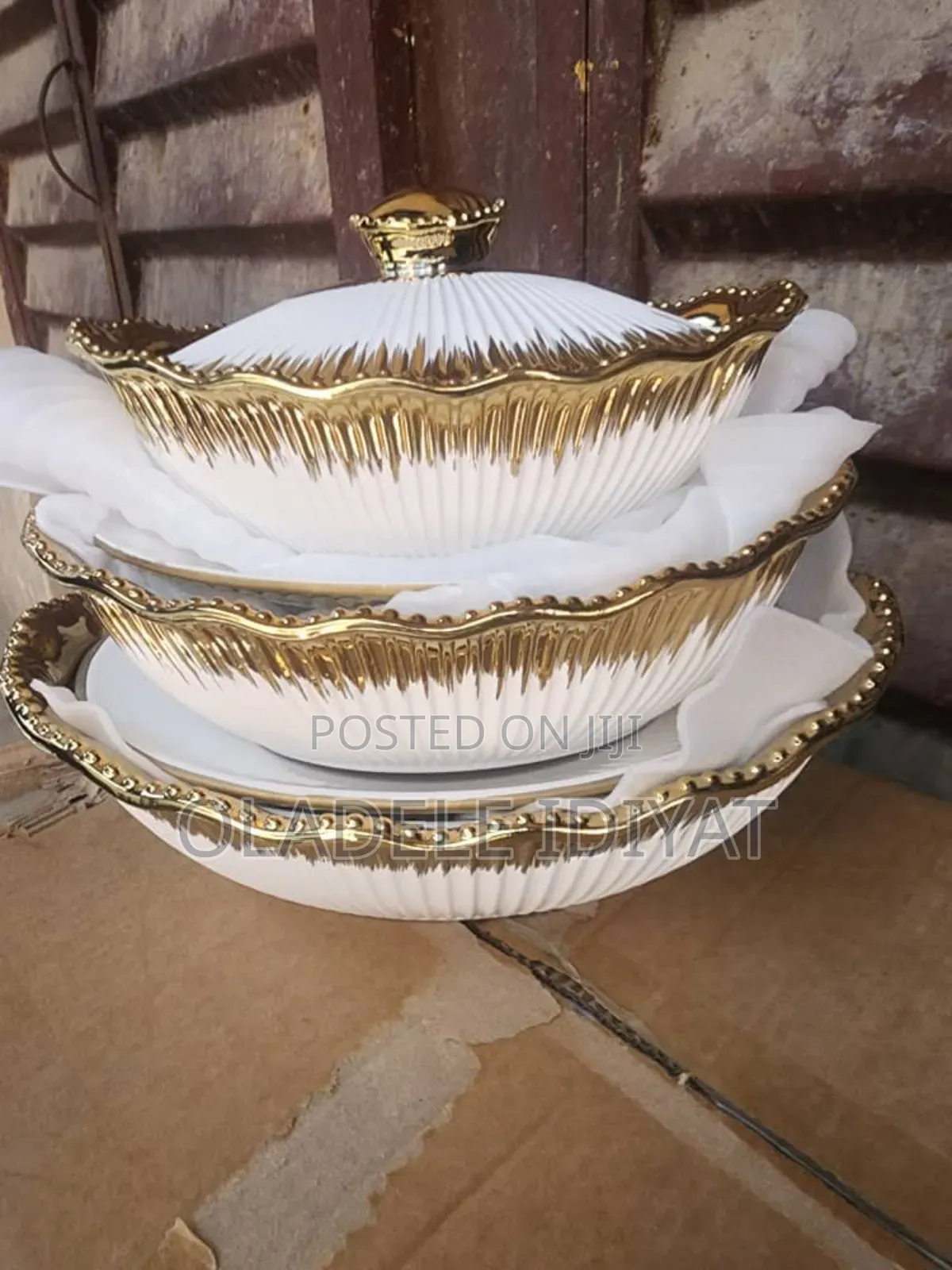 Three Pieces Dish