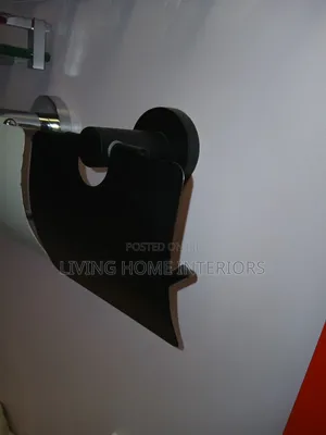 Black Toilet Paper Holder