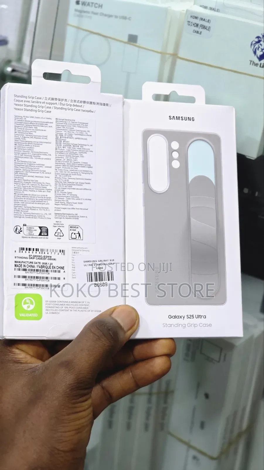 Galaxy S25 Ultra
Standing Grip Case