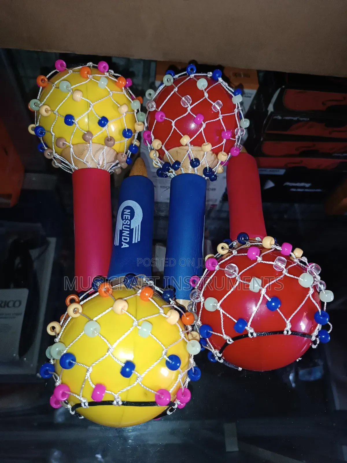Beaded Maracas