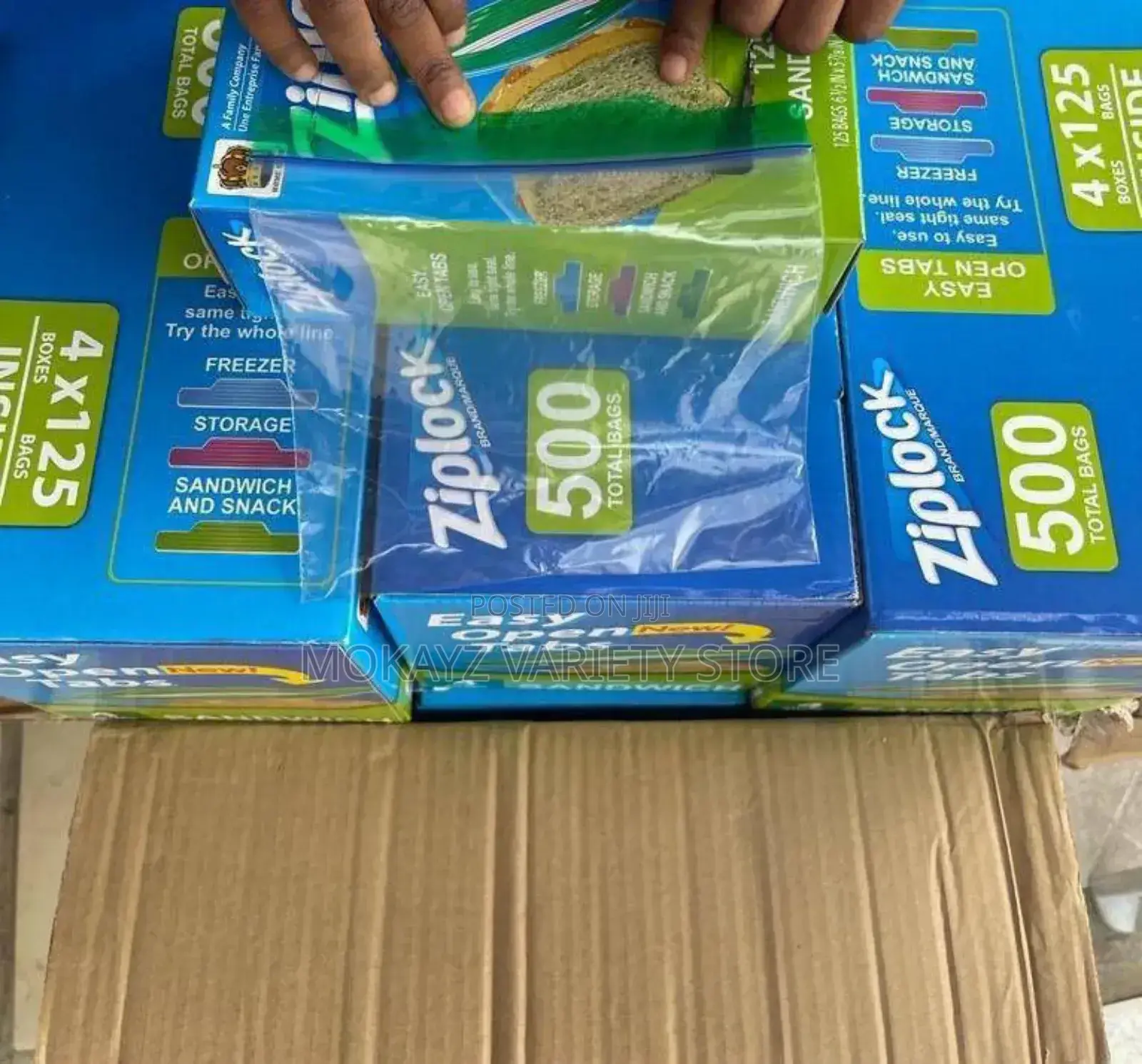 Ziplock Transparent Storage Bag