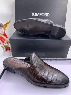 Quality Leather Tom Ford Half Shoes