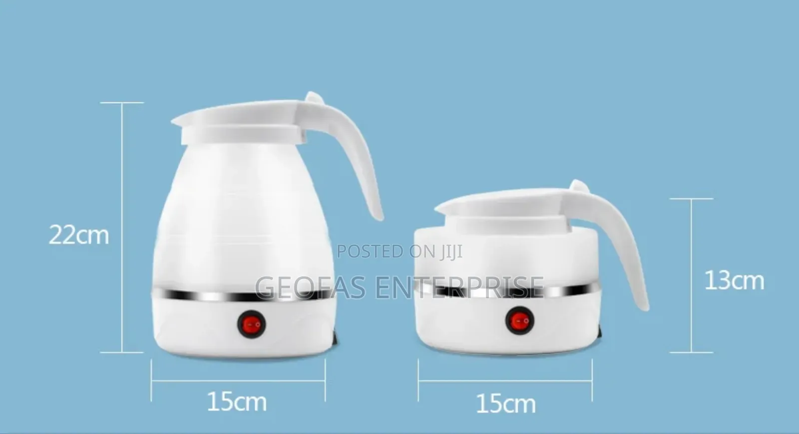Small Quality Smart Foldable Electric Water Kettle Jug