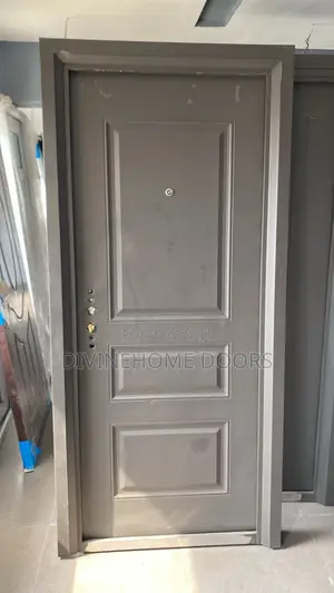 Gray Steel Door 70mm