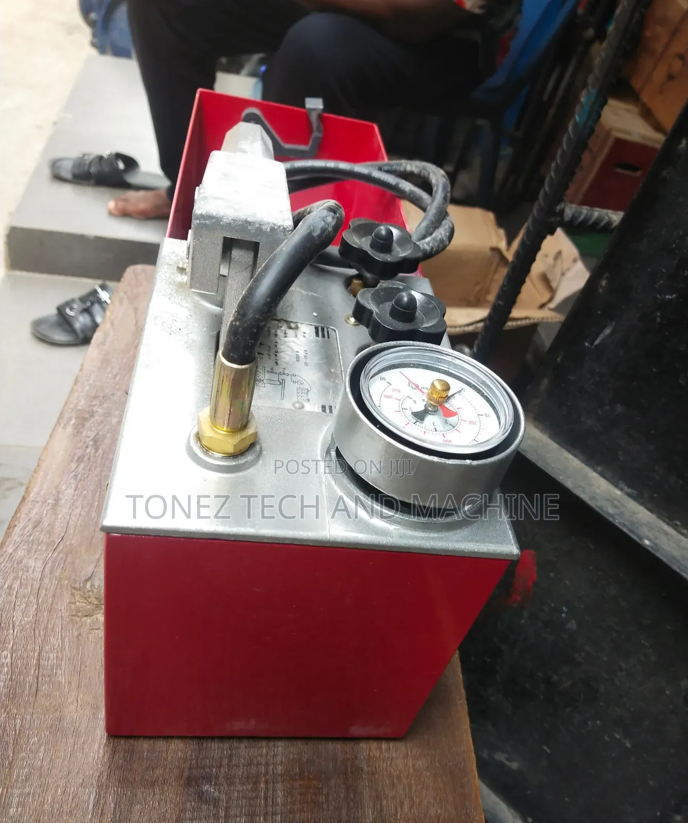 Hydraulic Pressure Testing Pump