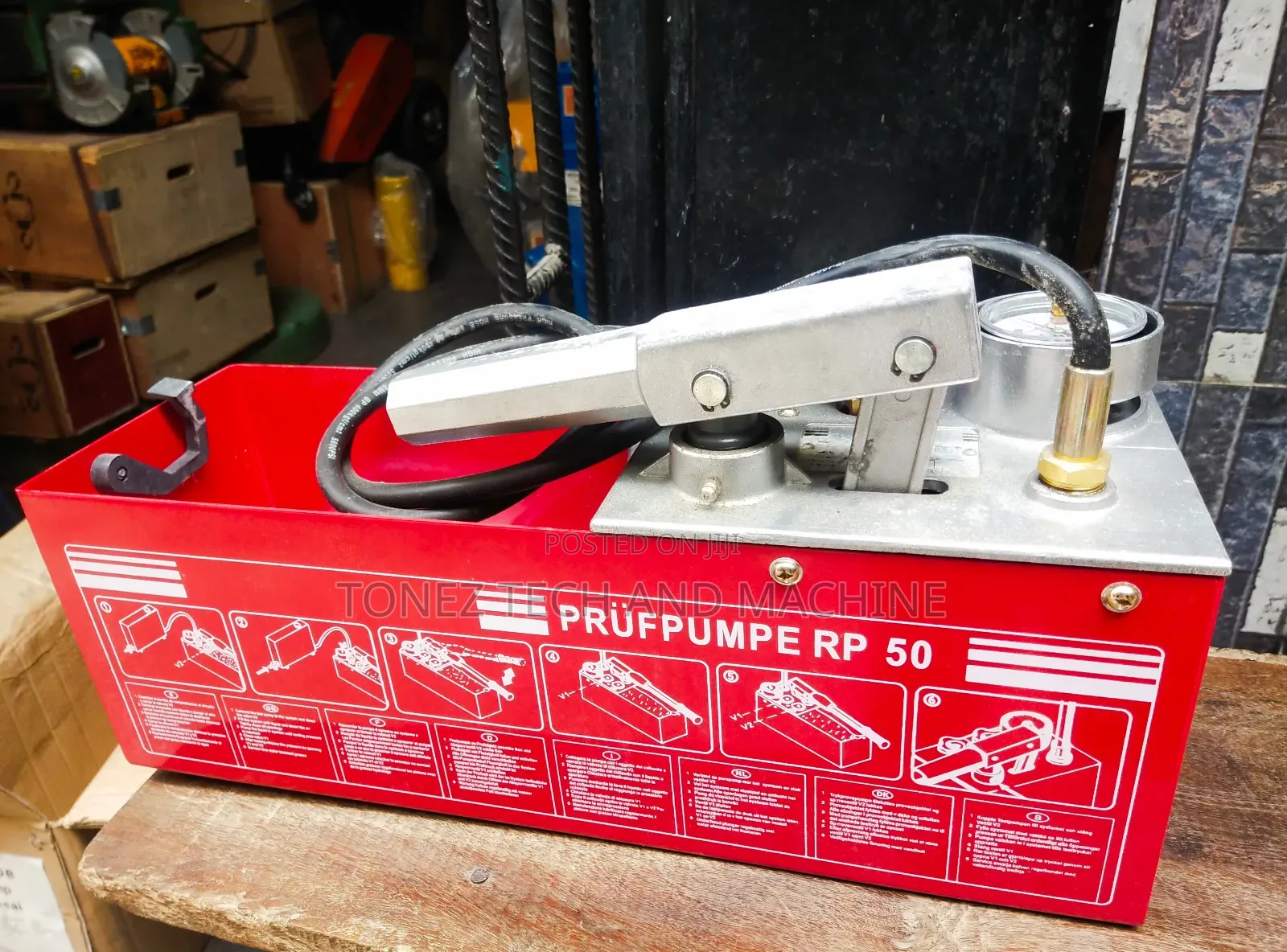 Hydraulic Pressure Testing Pump