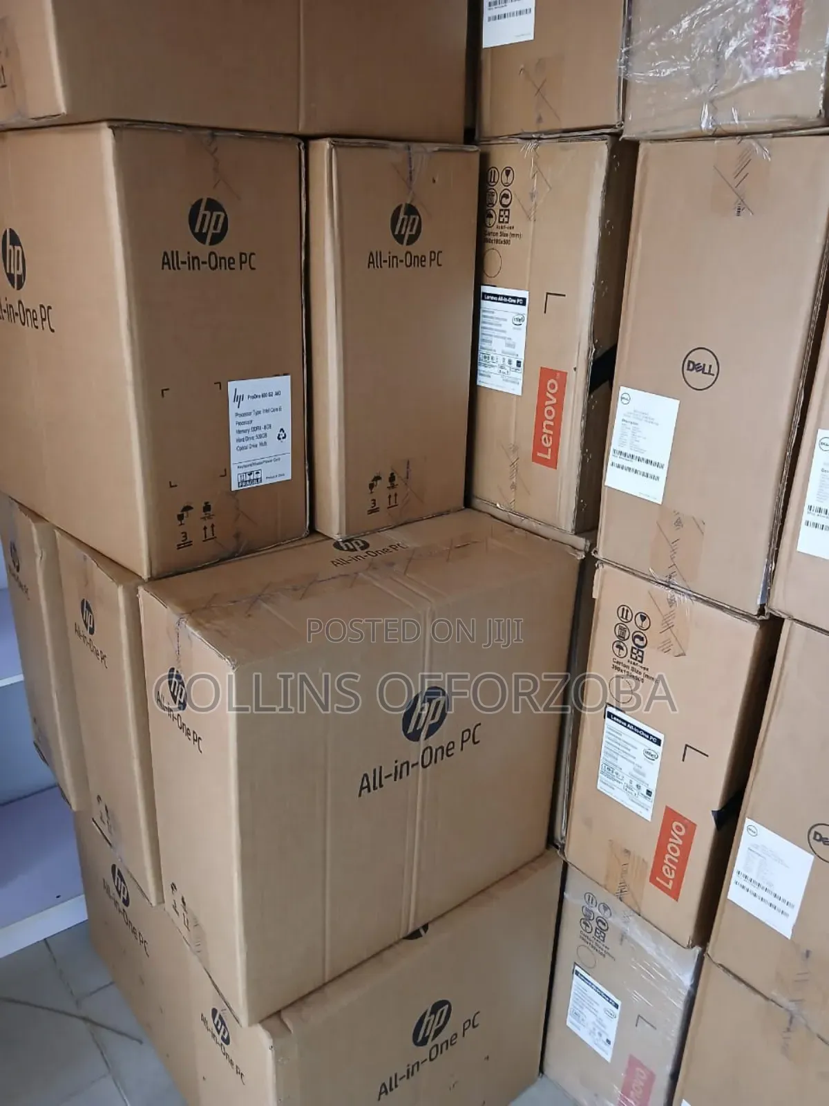 New Desktop Computer HP ProOne 600 G3 8GB Intel Core I5 SSD 256GB