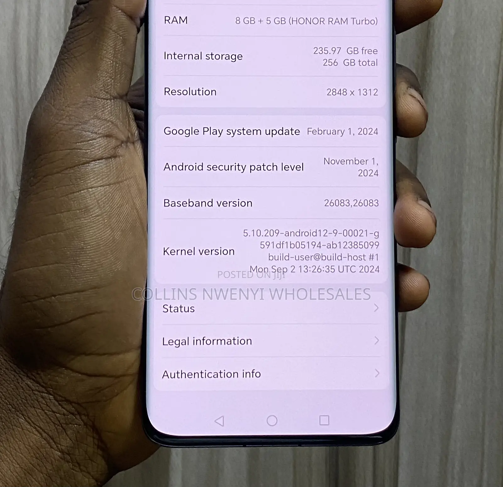 Honor Magic4 256 GB Black