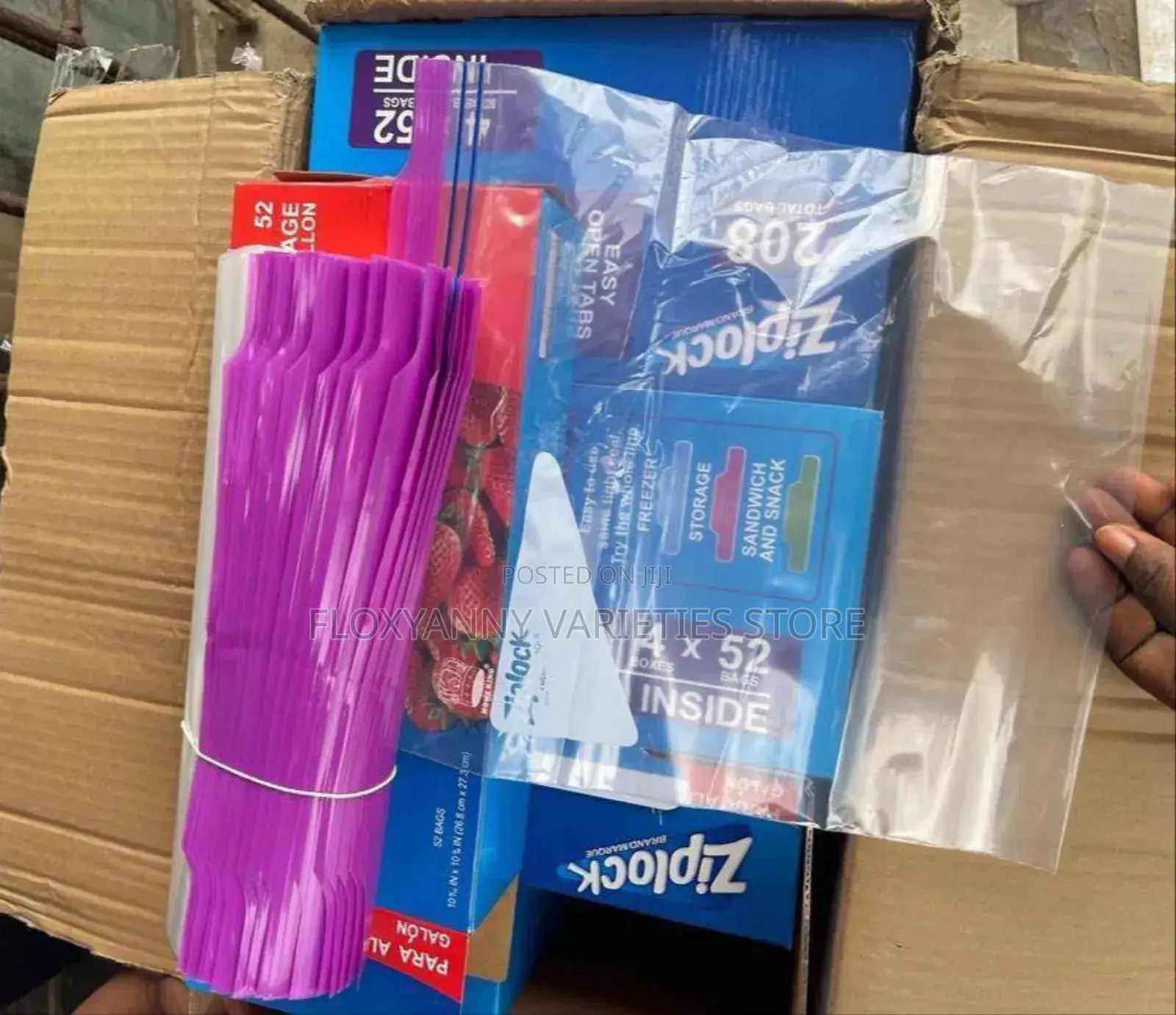 Ziplock Storage Bag by 52 PCS