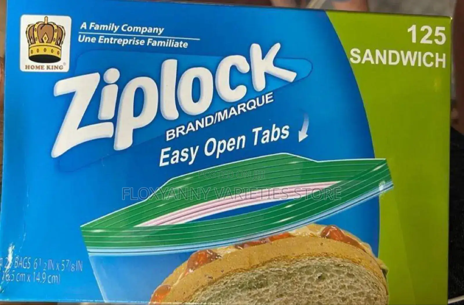 Ziplock Storage Bag by 52 PCS