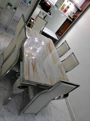 Set of Dinning by 6 Seaters