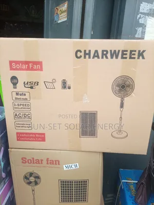 Charweek Solar Fan 16" .