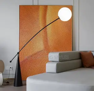Simple and Stylish Living Room Floor Lamp