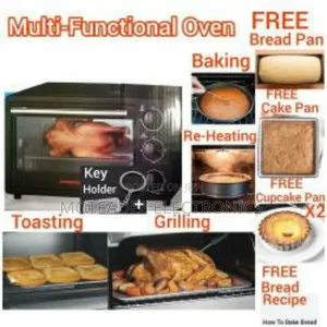 Eurosonic 55L Table Top Electric Oven With Grill Function