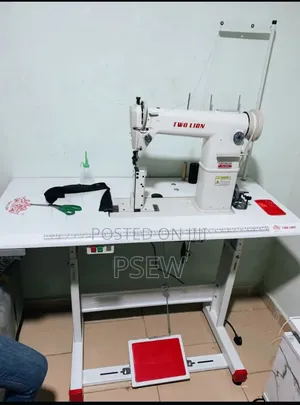 Two Lion Post Bed Sewing Machine
