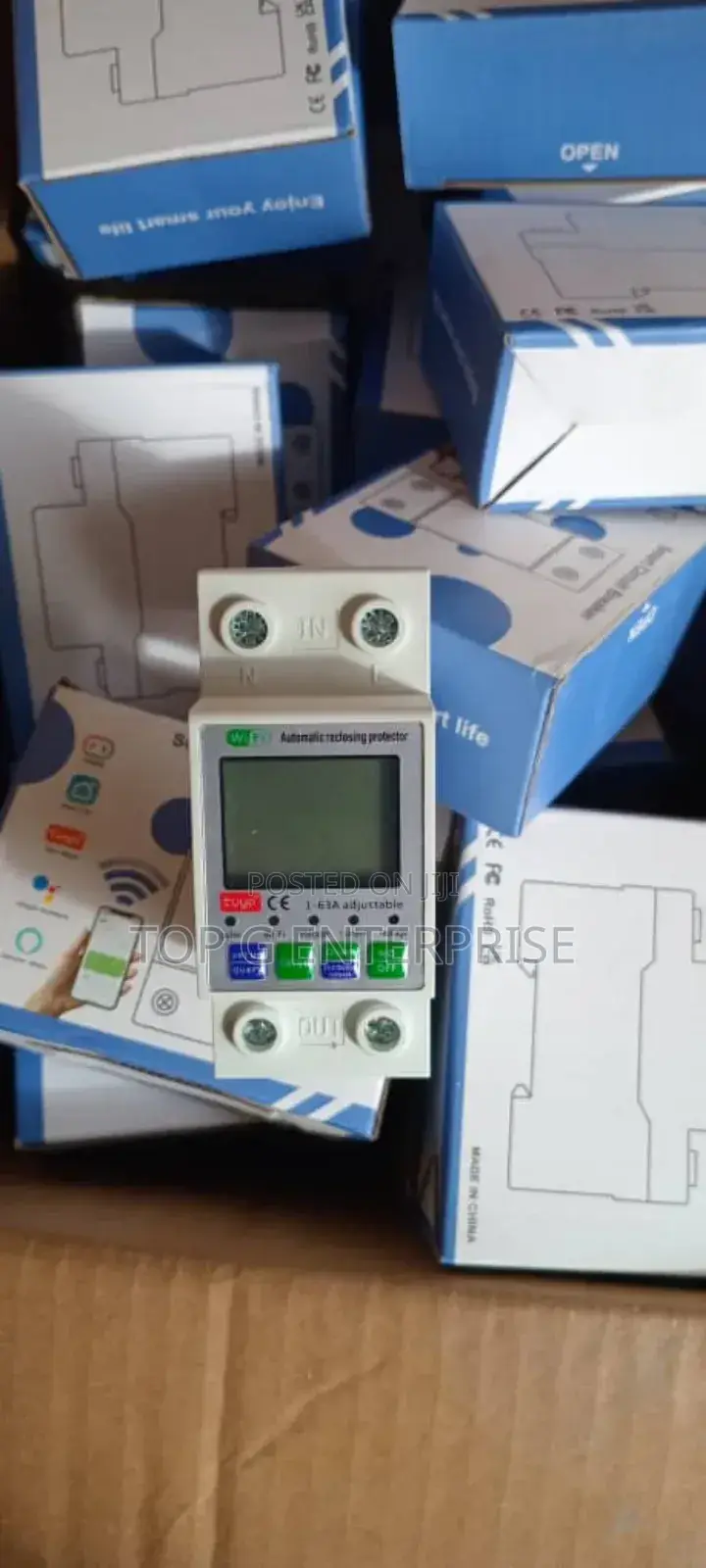 Digital Display Tuya Breaker 63a