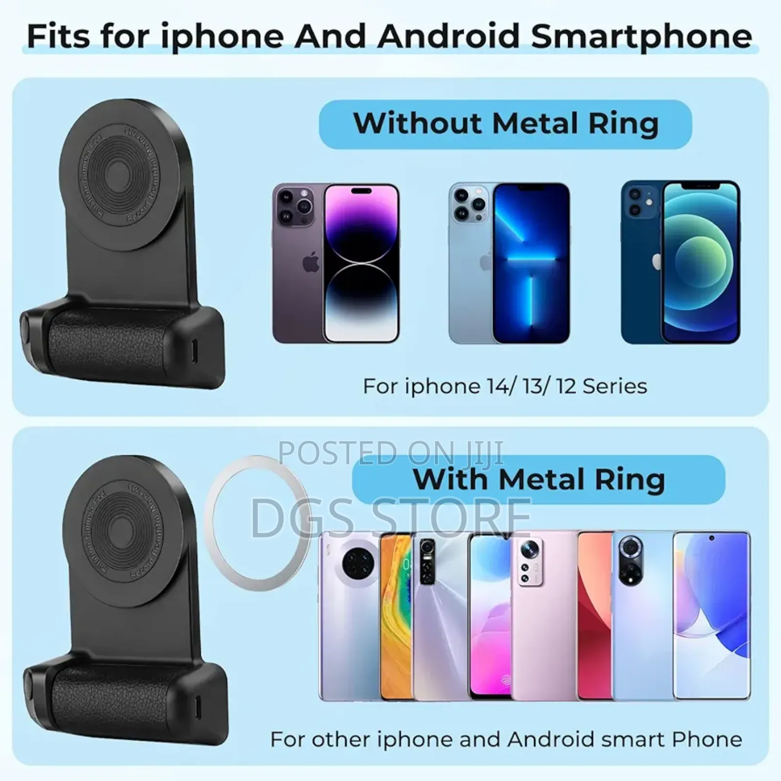 Camera Handle Phone Holder