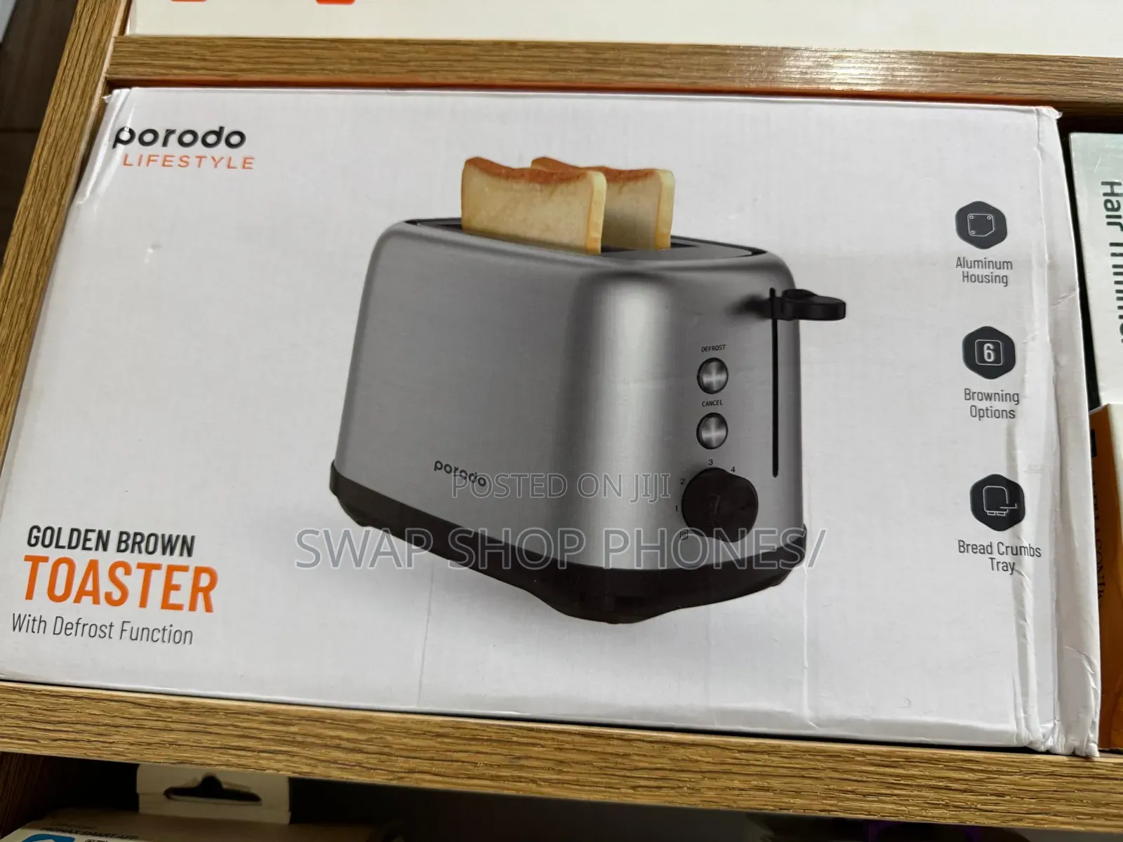 Golden Brown Toaster