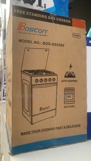 Four Burners Cooking Gas With Gas Oven