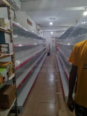 Supermarket Single Side Metal Shelve 2.5mm Thickness,