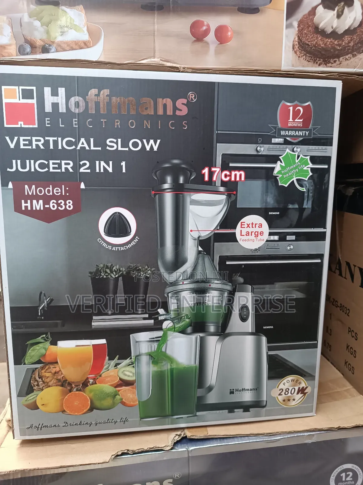 Hoffman Slow Juicer - HM-638