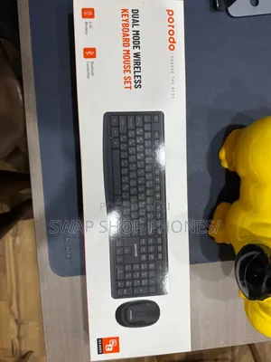 Dual Mode Wireless Keyboard Mouse Set