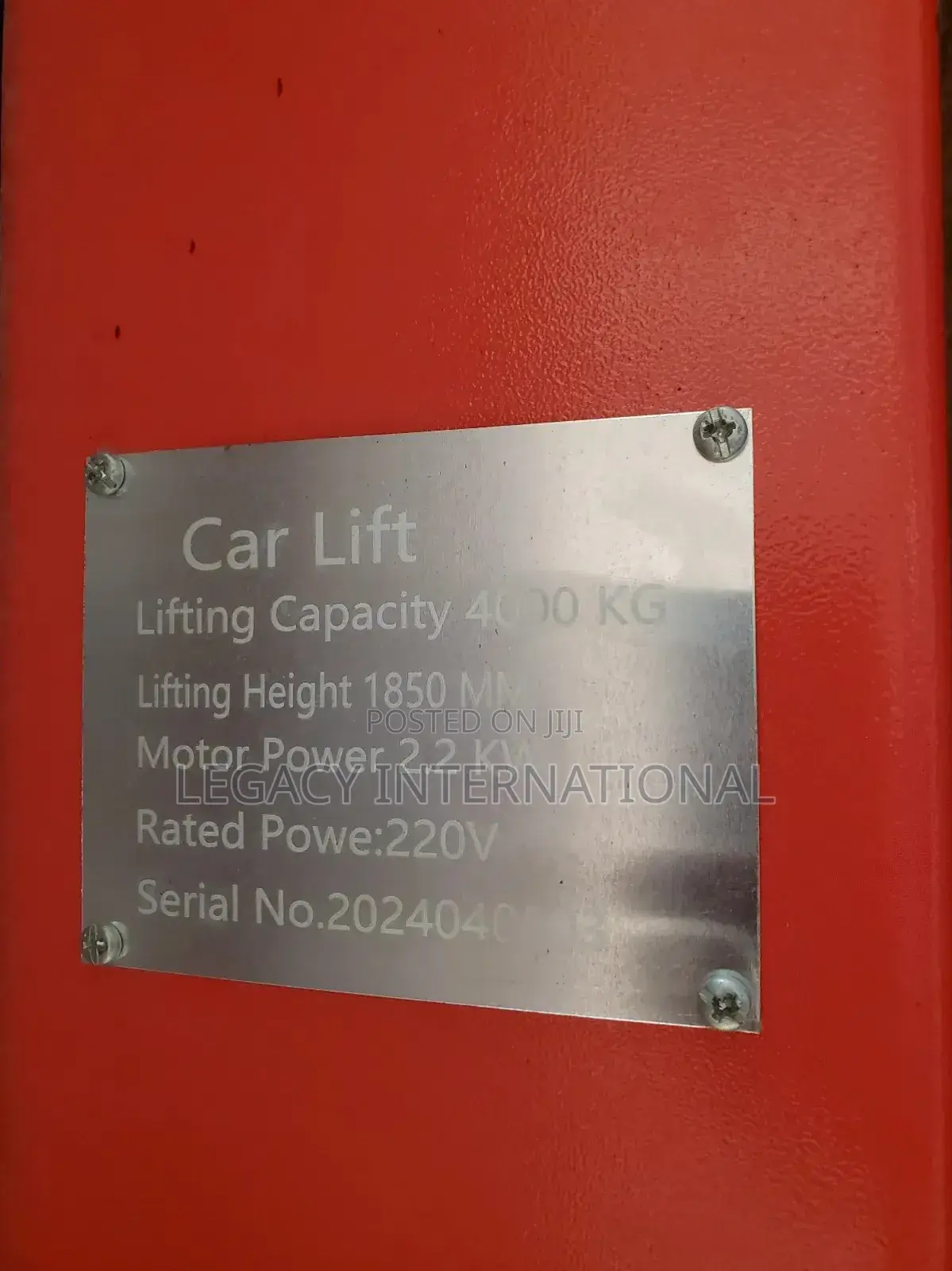 2post Car Lift 4ton