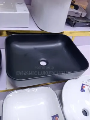 England Matt Black Countertop Wash Hand Basin, 45*40