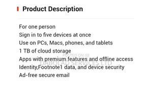 Microsoft Office 365 Personal - 1 Year