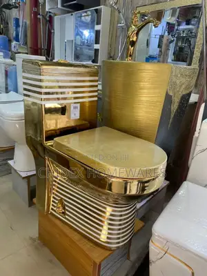 Gold Water Closet