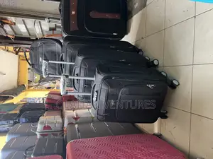 Set of 4 Fabric Luggage Traveling Box