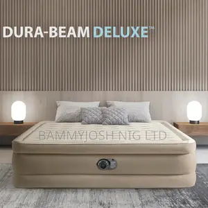 Queen Size Ultra Plush Air Mattress With Bag and Pump