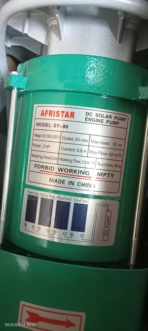 DC Solar Pump 2hp 3inches 1500w