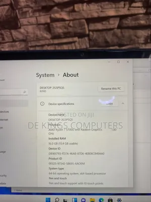 Laptop Lenovo 16GB AMD Ryzen 7 SSD 512GB