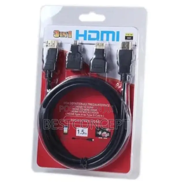 Hdmi Compatible Cable 3 in 1 - HDTV Cable