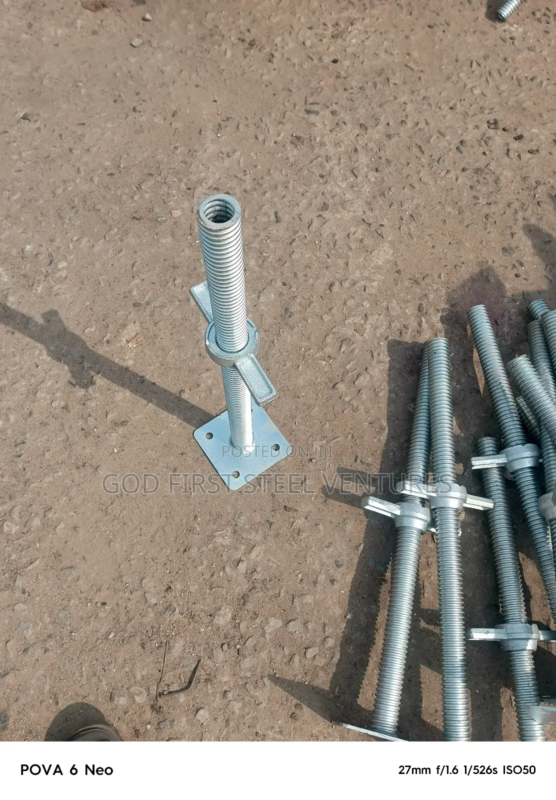 Base Jack Galvanized