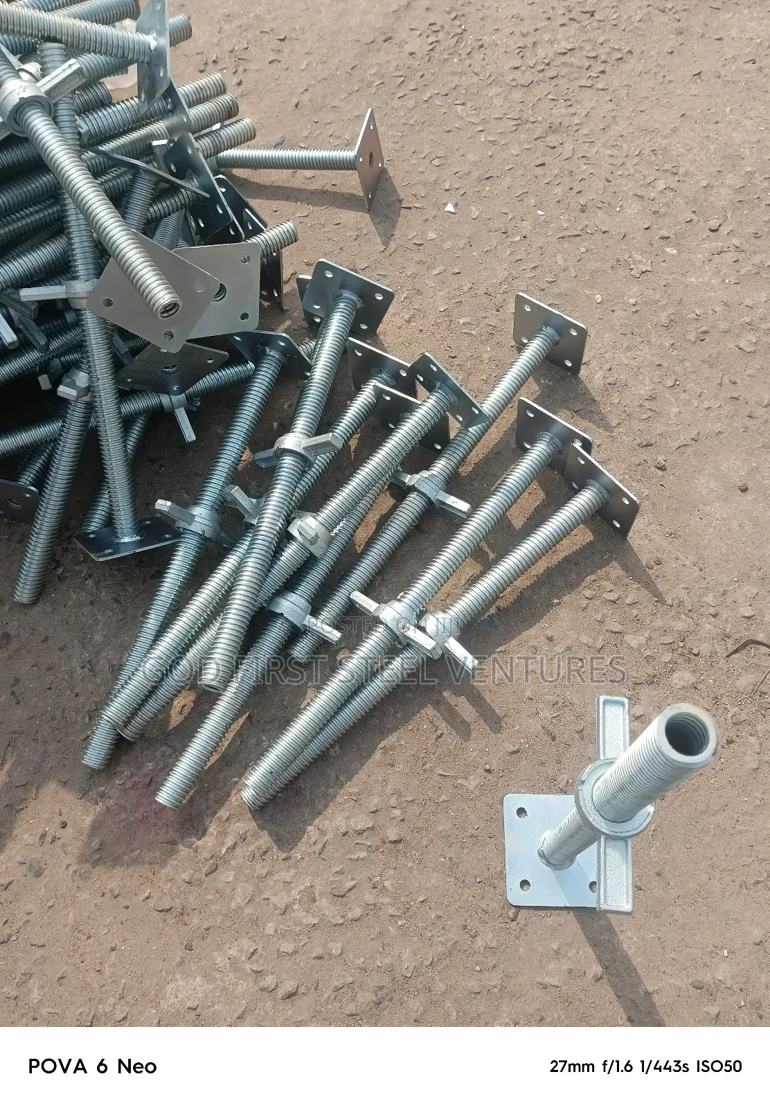 Base Jack Galvanized