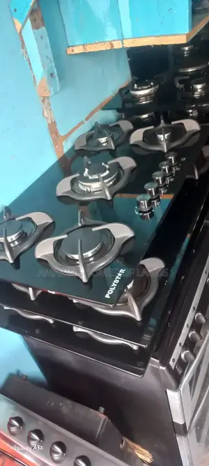 Five Burners Cabinet Gas Cooker