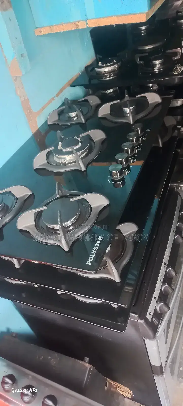 Five Burners Cabinet Gas Cooker