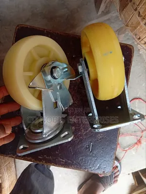 6" Nylon Heavy Duty With Brake