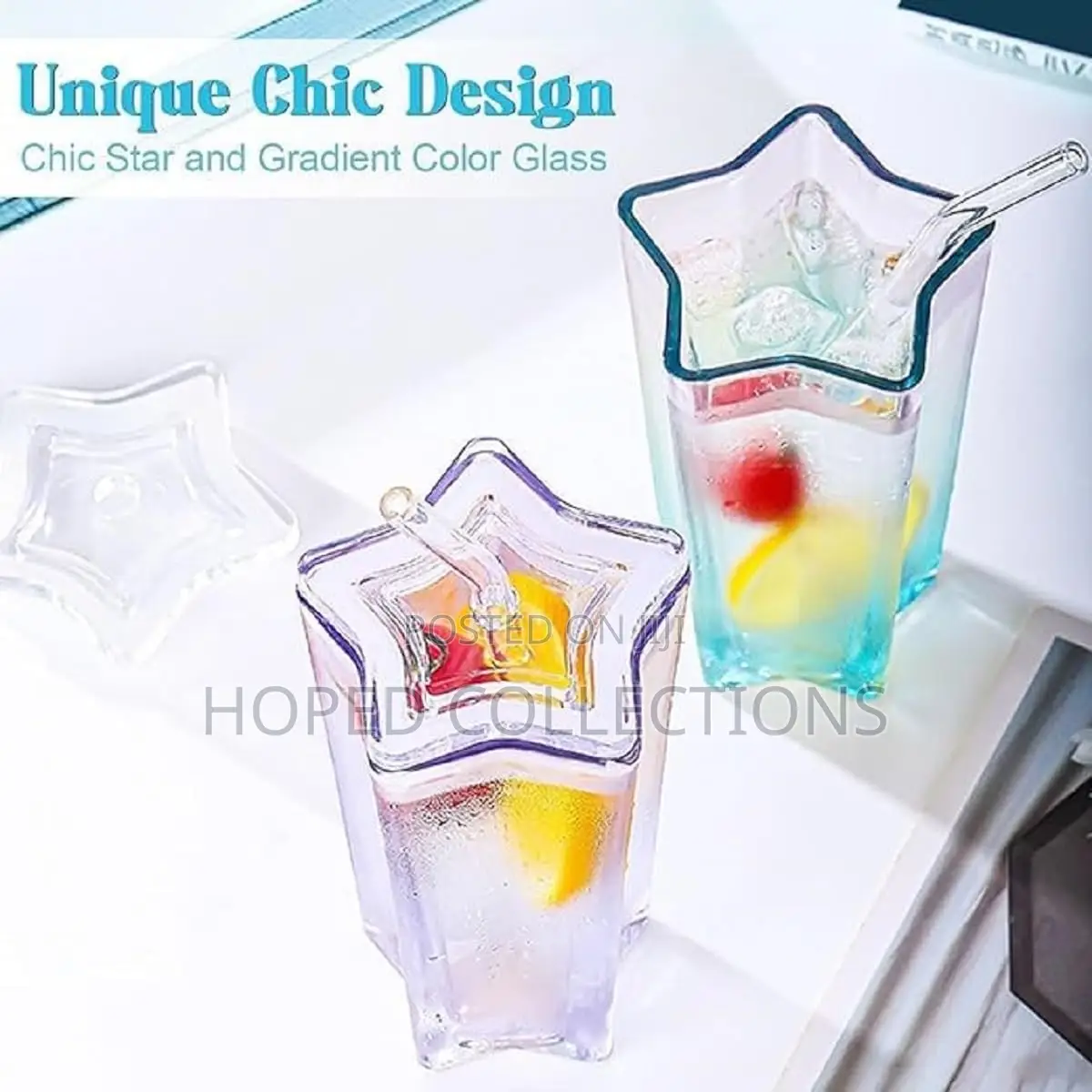 Star Shaped Sipper Cups