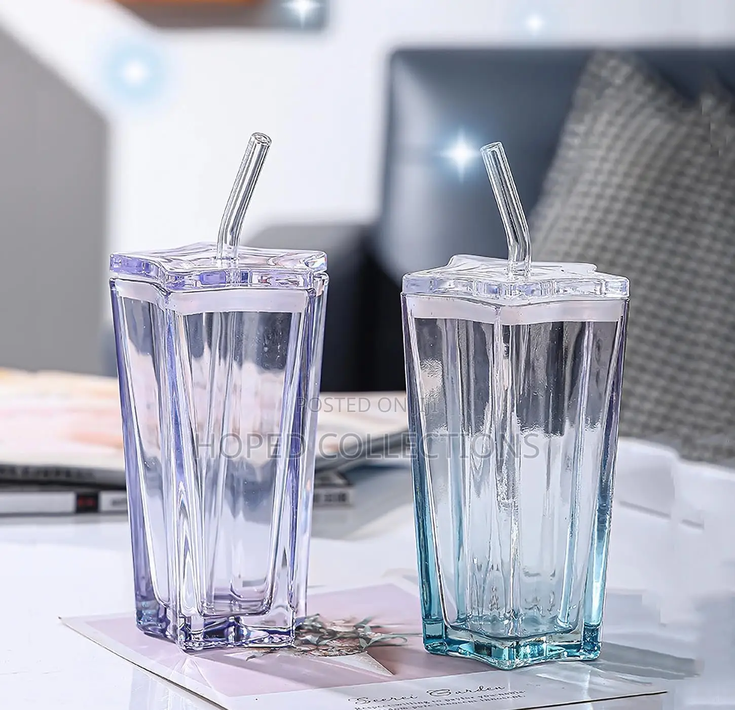 Star Shaped Sipper Cups