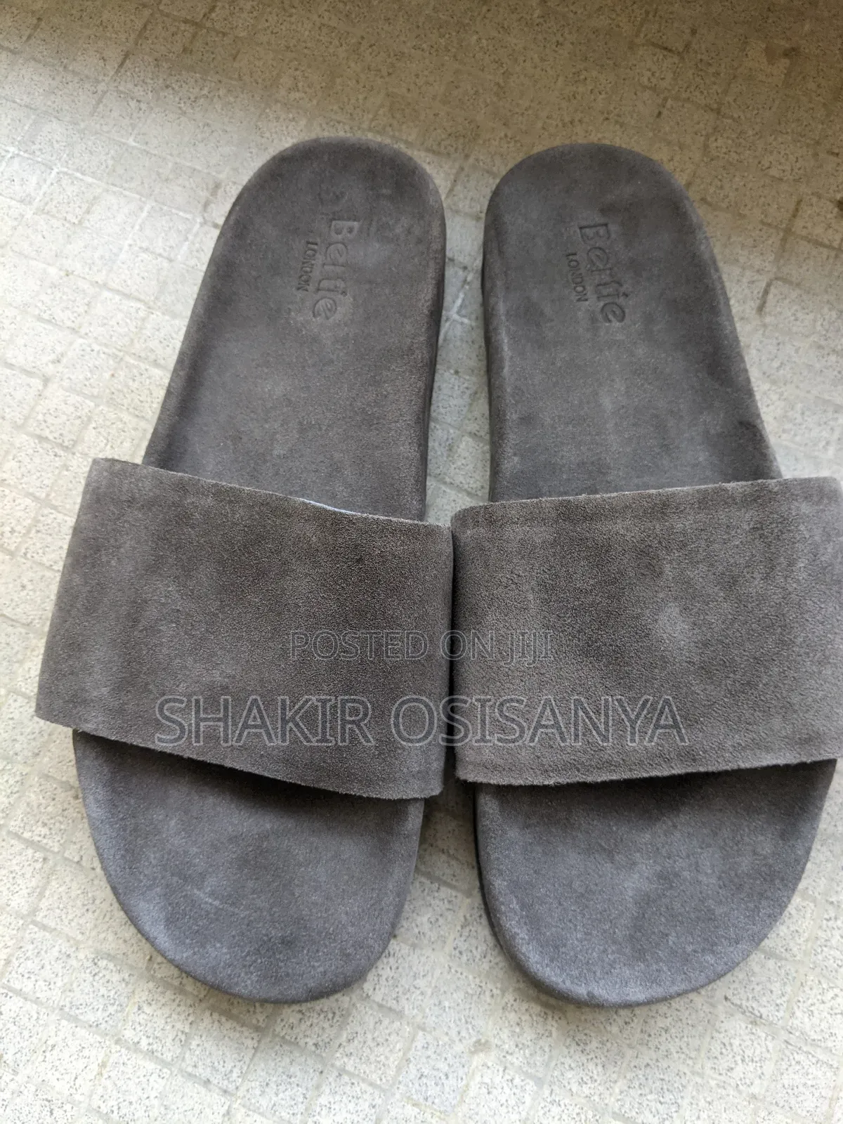 Bertie London Hendons Leather Slider